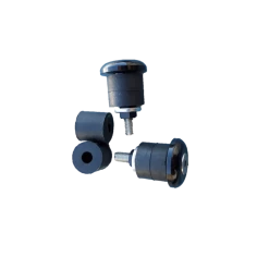 Embouts De Guidon Route Fixie Alu à Visser Noir