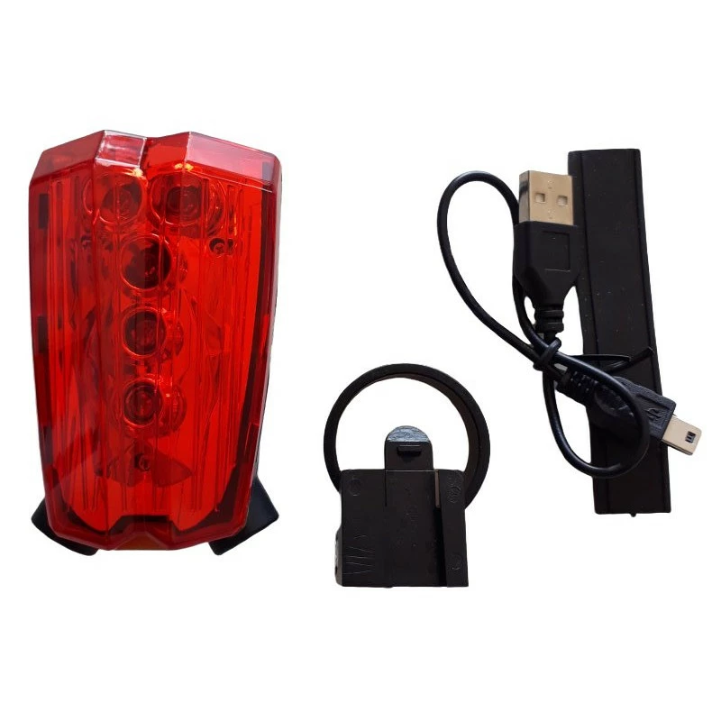 Kit Eclairage Velo Atoo 5 Leds 2 Fonctions USB 1 Kit Eclairage Velo Atoo 5 Leds 2 Fonctions USB