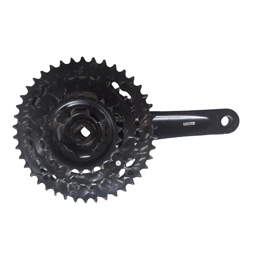 Manivelle Droite Shimano FC-M311 175 Mm Carré 2 Manivelle Droite Shimano FC-M311 175 Mm Carré – Image 2