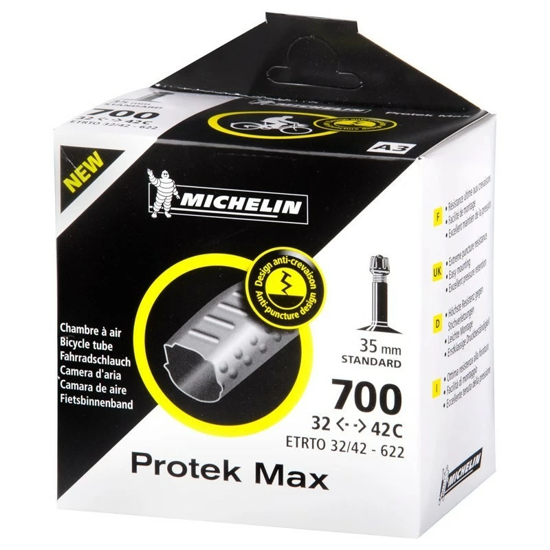Michelin Protek Max Chambre à Air 700x32/42C Schrader 1 Michelin Protek Max Chambre à Air 700x32/42C Schrader