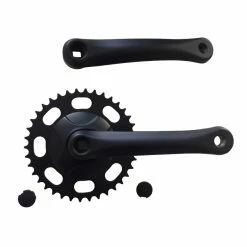 Pedalier Velo Monoplateau 170 Mm 38 Dents