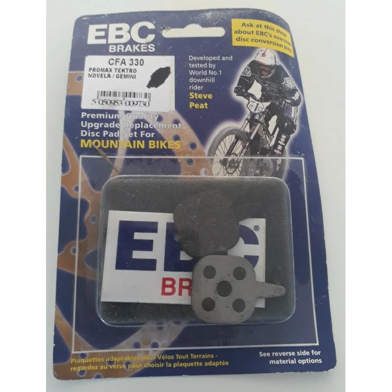 Promax Tektro Novela Gemini EBC CFA 330 Plaquettes De Frein 1 Promax Tektro Novela Gemini EBC CFA 330 Plaquettes De Frein